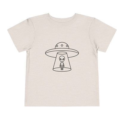Alien UFO Print Kids T-Shirt