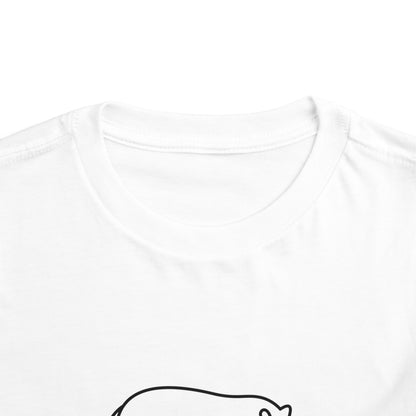 Hippo Print Toddlers T-Shirt