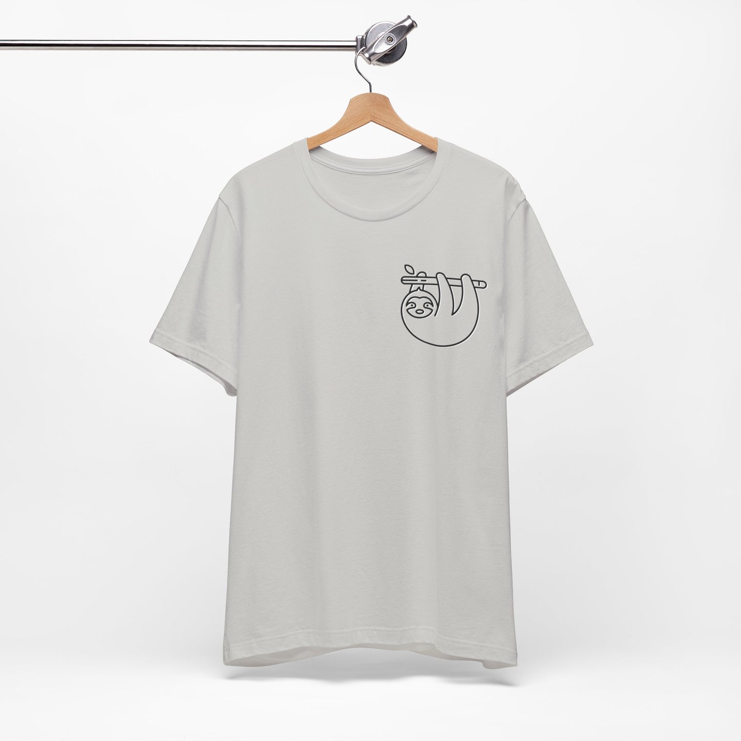Sloth Print Men & Women T-Shirt