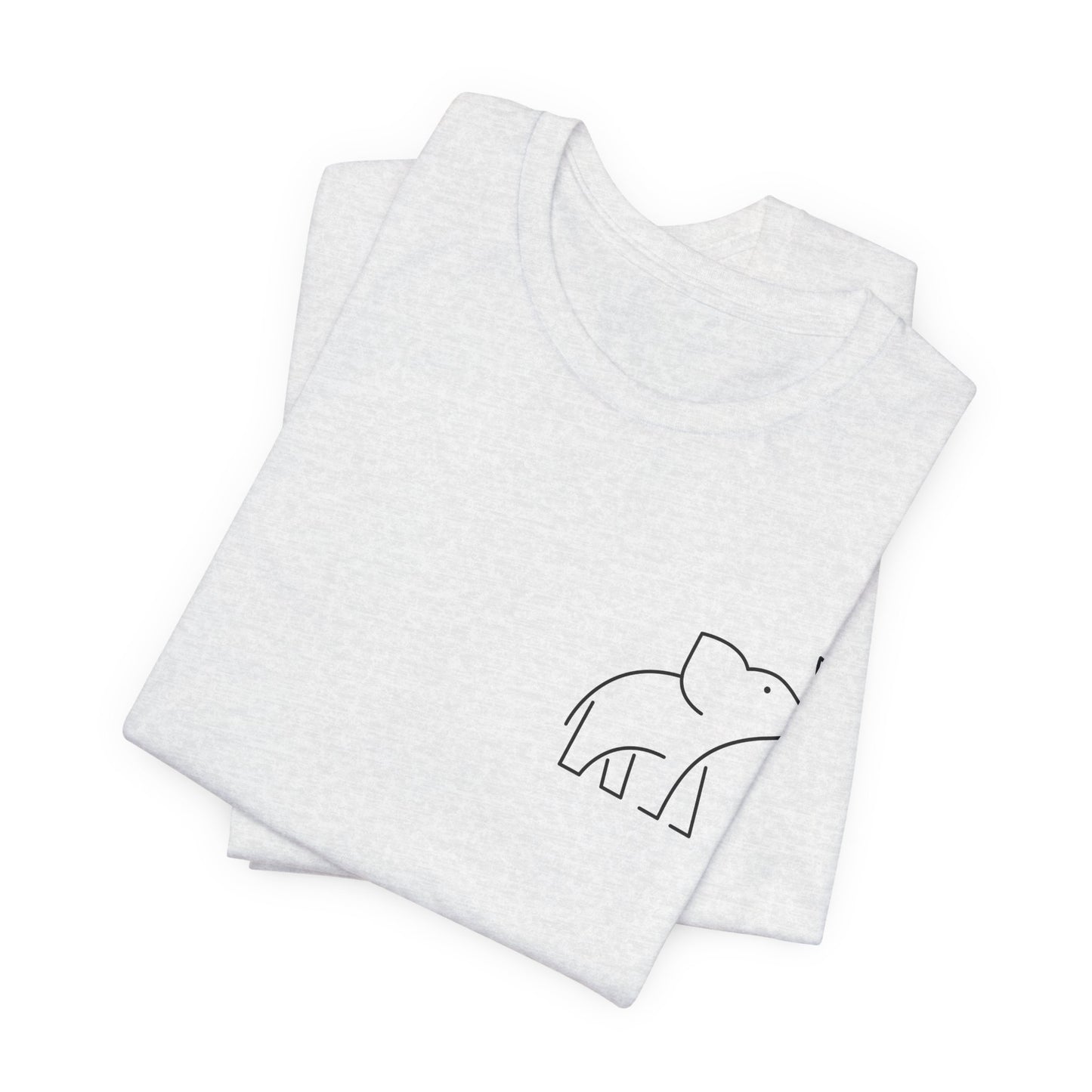 Elephant Print Men & Women T-Shirt