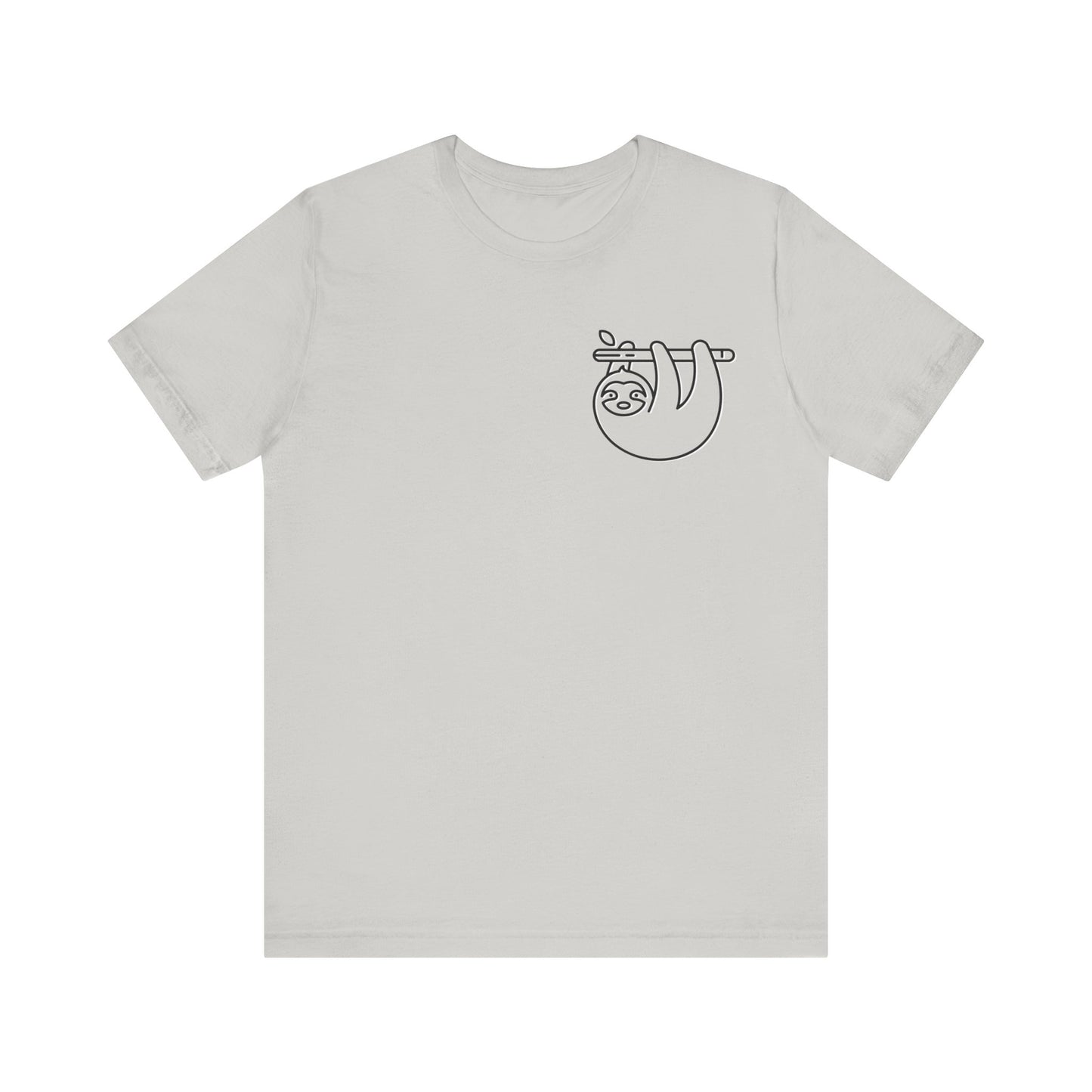 Sloth Print Men & Women T-Shirt