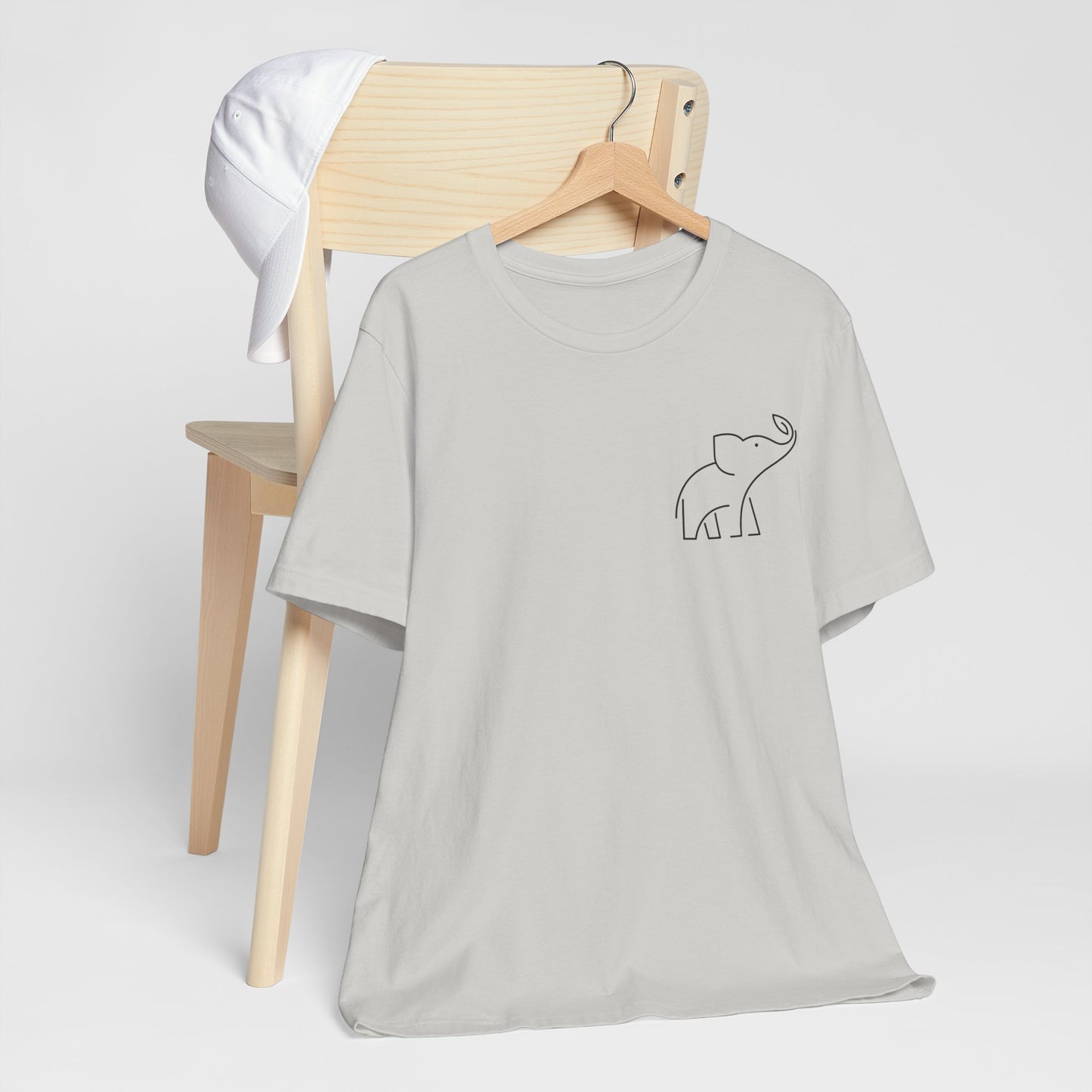 Elephant Print Men & Women T-Shirt