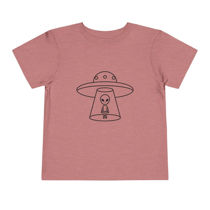 Alien UFO Print Kids T-Shirt