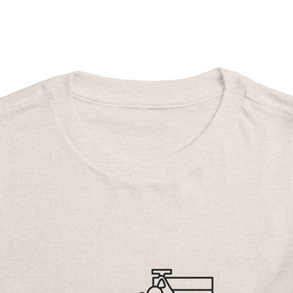 Zooming Race Car Print Kids T-Shirt