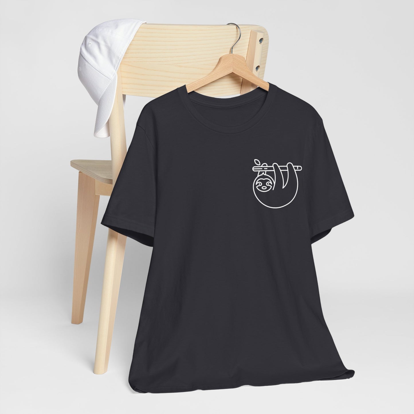 Sloth Print Men & Women T-Shirt
