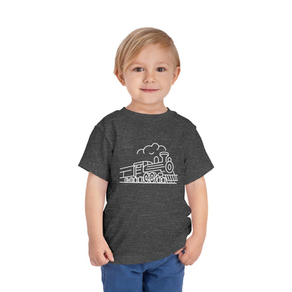 Choo-Choo Train Print Toddlers T-Shirt