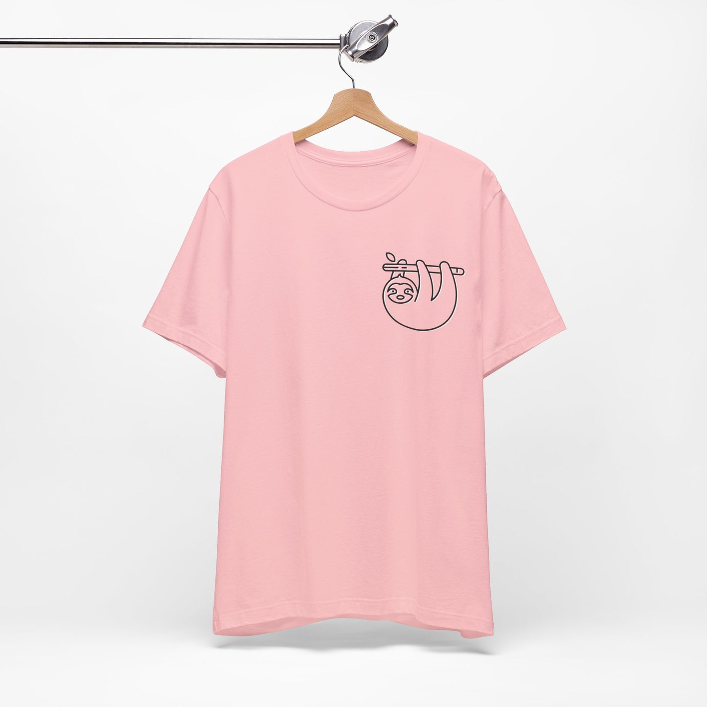 Sloth Print Men & Women T-Shirt