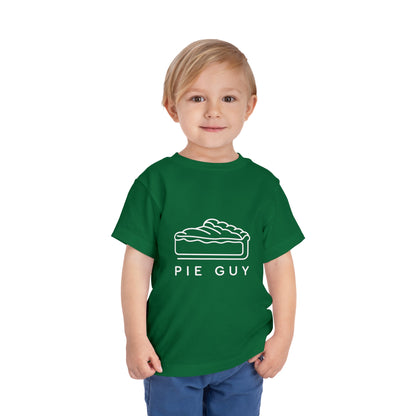 Pie Guy Print Toddlers T-Shirt