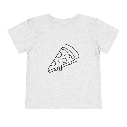 Cheesy Pizza Print Toddlers T-Shirt