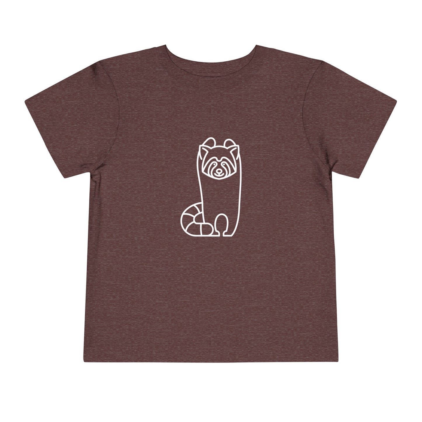Standing Red Panda Print Toddlers T-Shirt