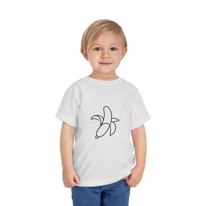 Peeled Banana Print Toddlers T-Shirt