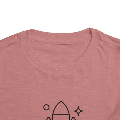 Rocket Ship Print Kids T-Shirt